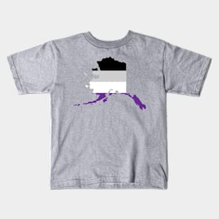 Alaska Asexual Pride Kids T-Shirt